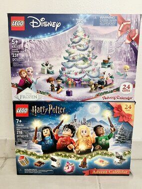 2 *NEW* * NIB * LEGO Advent Calendar #43273 & #76456